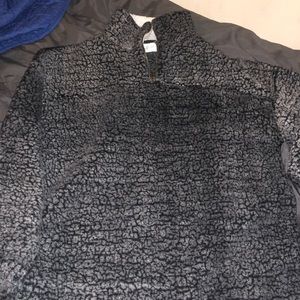 Thyme & Honey Quarter Zip Sherpa Jacket